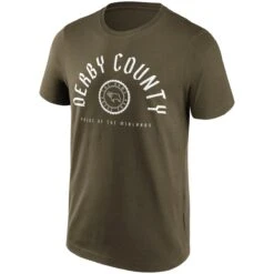 Derby County College Stamp T-Shirt - Khaki - Mens -StrikerWear Store derby county college stamp t shirt khaki mens ss4 p 13327822pv 1u 16sqis6lze1xd0slua1uv 44f8246f1f6b4e03bfd959e95117e142
