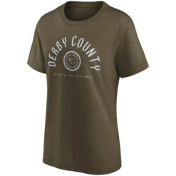 Derby County College Stamp T-Shirt - Khaki - Womens 5 Derby County College Stamp T-Shirt - Khaki - Womens -StrikerWear Store derby county college stamp t shirt khaki womens ss4 p 13327828pv 1u m33arixe2yh71z11gb4vv bcfff67b604f4d90a721887210955e90