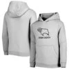 Derby County Core Crest Hoodie - Grey - Kids
