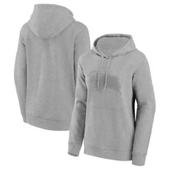 Derby County Data Unlocked Logo Graphic Hoodie - Grey - Womens