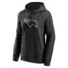 Derby County Essentials Primary Logo Hoodie - Black - Womens