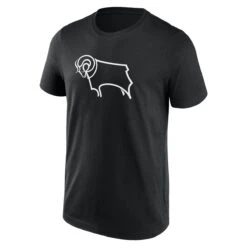 Derby County Essentials Primary Logo T-Shirt - Black - Mens -StrikerWear Store derby county essentials primary logo t shirt black mens ss4 p 13338148pv 1u 719woo8bqbv0forlu9dev 2fd58b7a80e24e29b079f510c7b98b8c