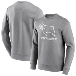 Derby County Mono Logo Graphic Crew Sweatshirt - Grey - Mens -StrikerWear Store derby county mono logo graphic crew sweatshirt grey mens ss4 p 13346206u kj3hvs8bm6ieek7tdezbv 0ce45607d1bc488486309c35f8951cf7