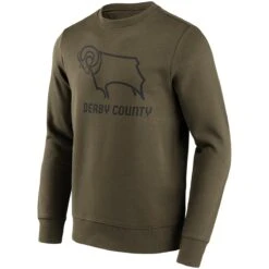 Derby County Mono Logo Graphic Crew Sweatshirt - Khaki - Mens -StrikerWear Store derby county mono logo graphic crew sweatshirt khaki mens ss4 p 13346222pv 1u yuwfb1pd1tv4dmn8q77vv 8cc46658d7c44b05a2d78fee6745d8da