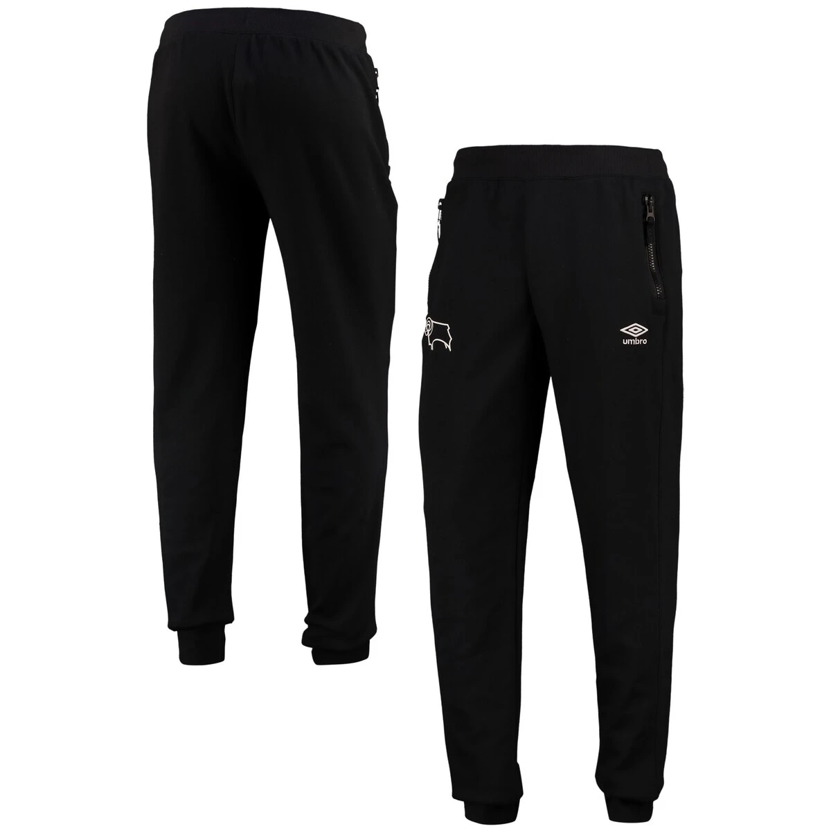 Derby County Premier Travel Pants - Black 1 Derby County Premier Travel Pants - Black