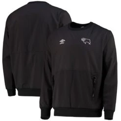 Derby County Premier Travel Sweatshirt - Black