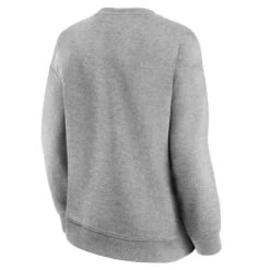 Derby County Schoolyard Retro Graphic Oversized Crew Sweatshirt - Grey - Womens