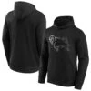 Derby County Shatter Graphic Hoodie -Black - Mens