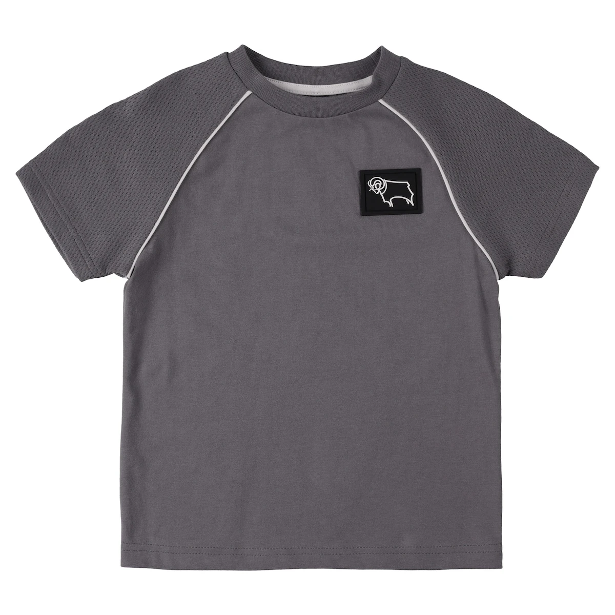 Derby County Sports Short Pyjamas - Grey - Boys 4 Derby County Sports Short Pyjamas - Grey - Boys - Image 4