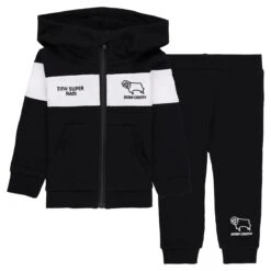 Derby County Tracksuit - Black - Baby