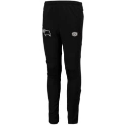 Derby County Training Tapered Pants - Black - Kids