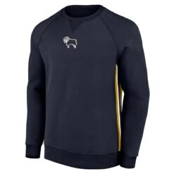 Derby County True Classics Sweatshirt - Navy - Mens