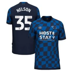 Derby County Umbro Away Shirt 2023-24 - Kids - Curtis Nelson 35 -StrikerWear Store derby county umbro away shirt 2023 24 kids curtis nelson 35 ss5 p 200941349pv 1u pbdda1zzz25khln8nq7wv l0eocxhovhimalcxa9ta