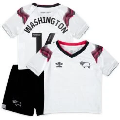 Derby County Umbro Home Infants Kit 2023-24 - Conor Washington 14