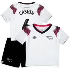 Derby County Umbro Home Infants Kit 2023-24 - Eiran Cashin 6