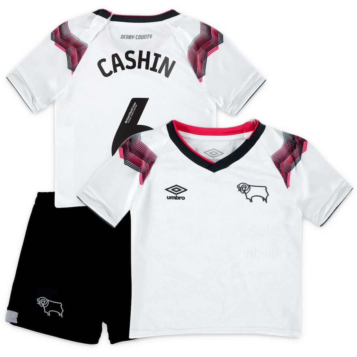 Derby County Umbro Home Infants Kit 2023-24 - Eiran Cashin 6 1 Derby County Umbro Home Infants Kit 2023-24 - Eiran Cashin 6