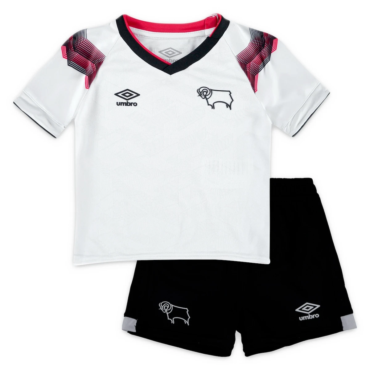 Derby County Umbro Home Infants Kit 2023-24 - Eiran Cashin 6 3 Derby County Umbro Home Infants Kit 2023-24 - Eiran Cashin 6 - Image 3