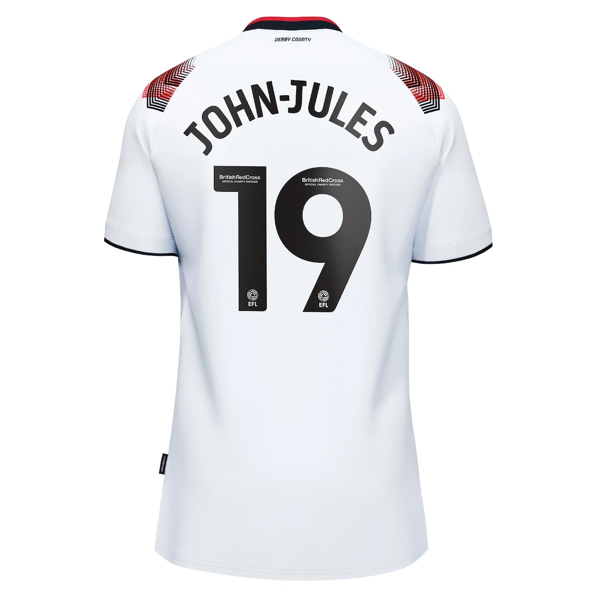 Derby County Umbro Home Shirt 2023-24 - Tyreece John-Jules 19 2 Derby County Umbro Home Shirt 2023-24 - Tyreece John-Jules 19 - Image 2