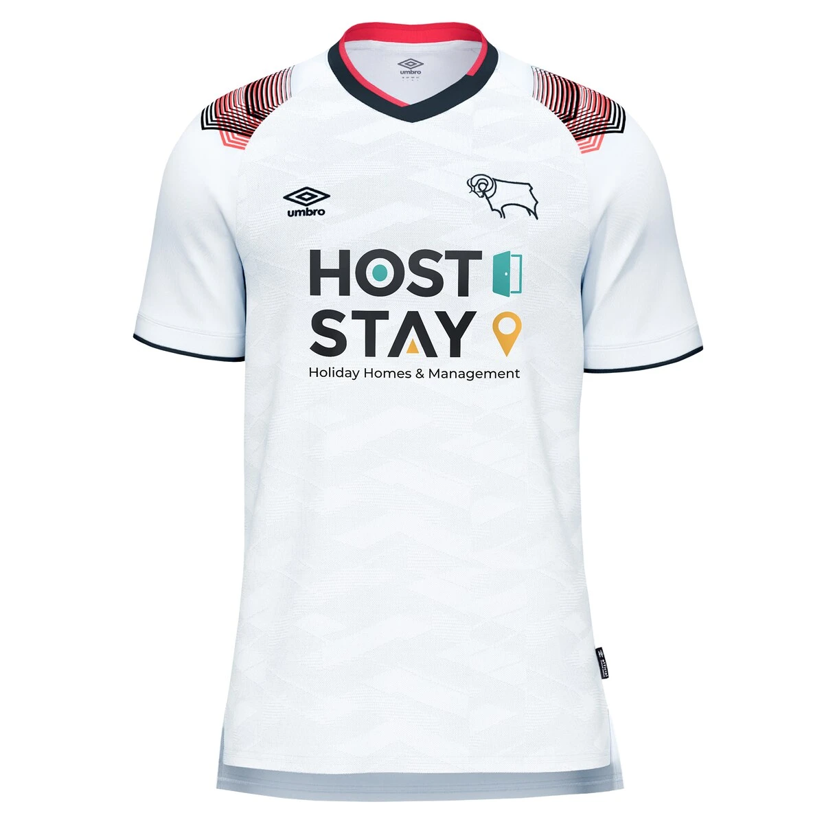 Derby County Umbro Home Shirt 2023-24 - Tyrese Fornah 22 2 Derby County Umbro Home Shirt 2023-24 - Tyrese Fornah 22 - Image 2