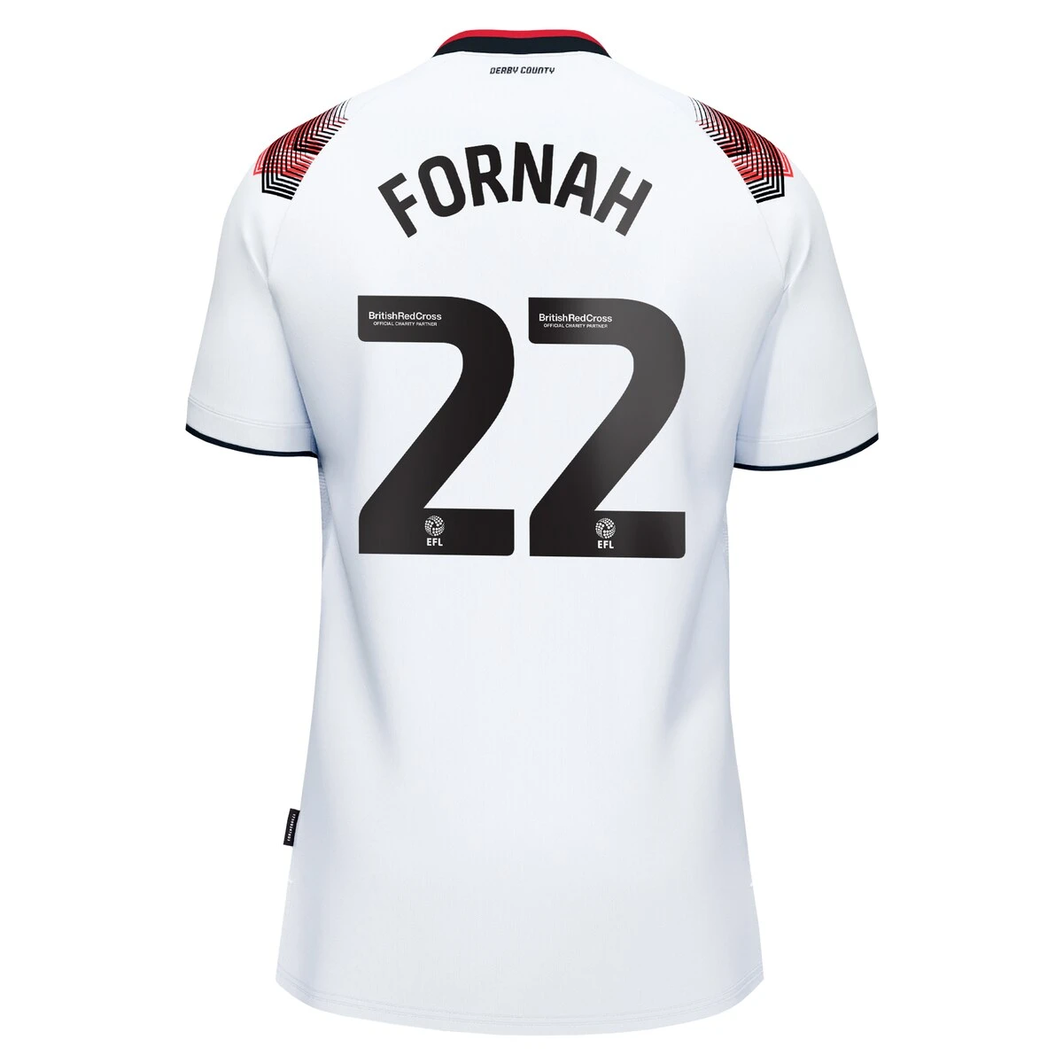 Derby County Umbro Home Shirt 2023-24 - Tyrese Fornah 22 1 Derby County Umbro Home Shirt 2023-24 - Tyrese Fornah 22