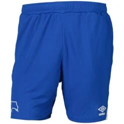 Derby County Umbro Training Shorts - Blue