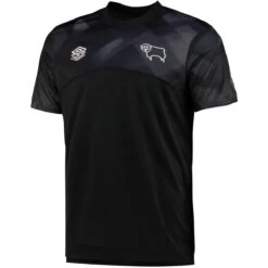 Derby County Warm Up Jersey - Black