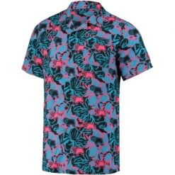 Derby County Hawaiian Shirt - Black/Pink - Boys